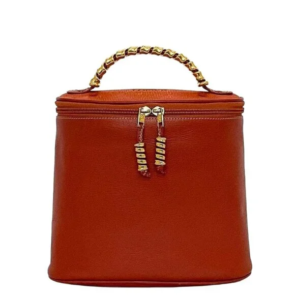 Loewe Vanity Bag Red Velasquez Handbag - Picture 1 of 10